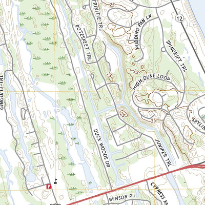 United States Geological Survey Kitty Hawk, NC (2022, 24000-Scale) digital map