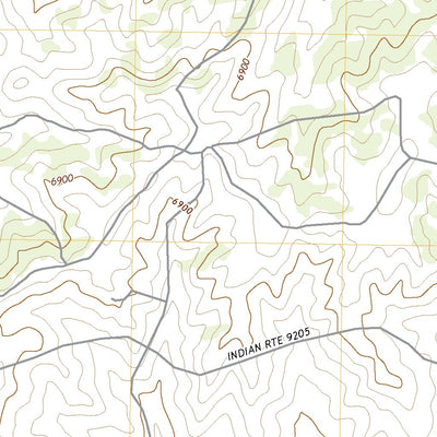 United States Geological Survey Klagetoh North, AZ (2021, 24000-Scale) digital map