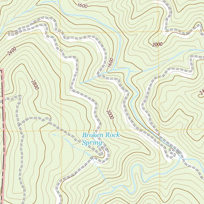 United States Geological Survey Klamath Glen, CA (2022, 24000-Scale) digital map