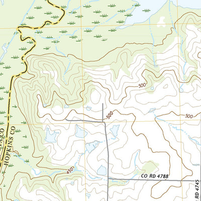 United States Geological Survey Klondike, TX (2022, 24000-Scale) digital map