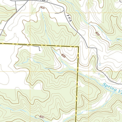 United States Geological Survey Knobby, MO (2021, 24000-Scale) digital map