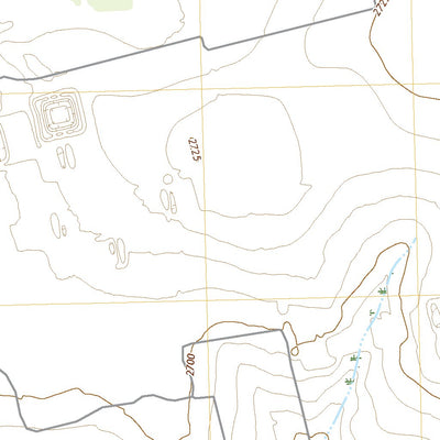 United States Geological Survey Knott NE, TX (2022, 24000-Scale) digital map