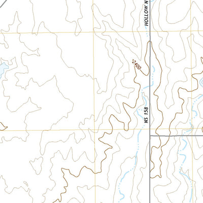 United States Geological Survey Knowles, OK (2022, 24000-Scale) digital map