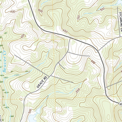 United States Geological Survey Knoxville, GA (2020, 24000-Scale) digital map