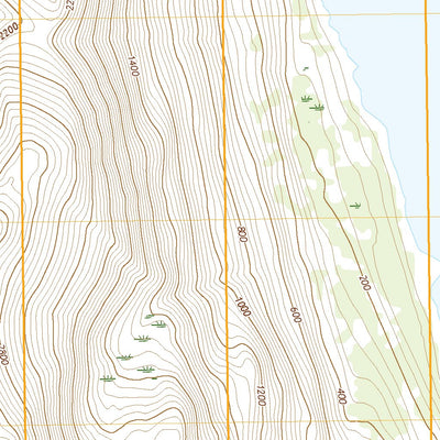 United States Geological Survey Kodiak B-6 NW, AK (2021, 25000-Scale) digital map