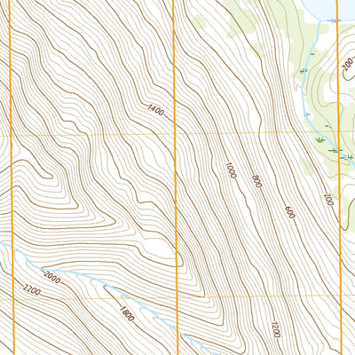 United States Geological Survey Kodiak B-6 NW, AK (2021, 25000-Scale) digital map