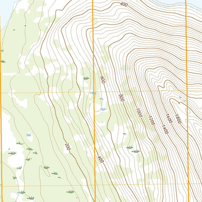 United States Geological Survey Kodiak C-6 NW, AK (2021, 25000-Scale) digital map