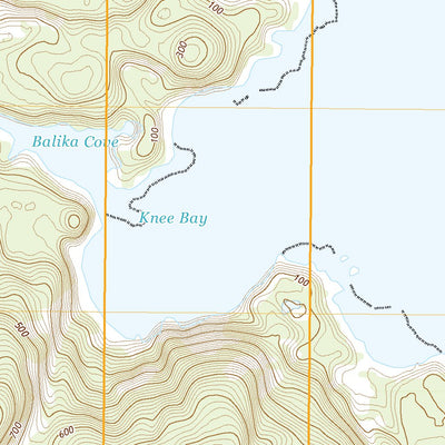 United States Geological Survey Kodiak D-2 NE, AK (2021, 25000-Scale) digital map