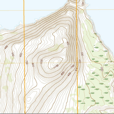 United States Geological Survey Kodiak D-6 NE, AK (2021, 25000-Scale) digital map