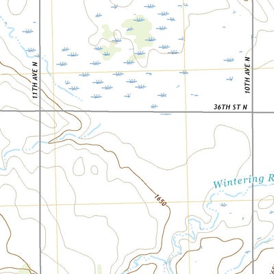 United States Geological Survey Kongsberg NE, ND (2020, 24000-Scale) digital map