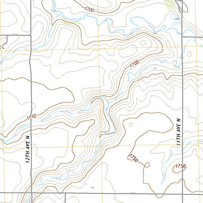 United States Geological Survey Kongsberg NE, ND (2020, 24000-Scale) digital map