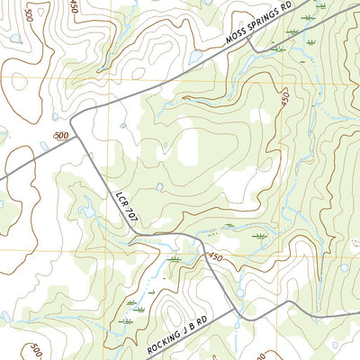 United States Geological Survey Kosse East, TX (2022, 24000-Scale) digital map