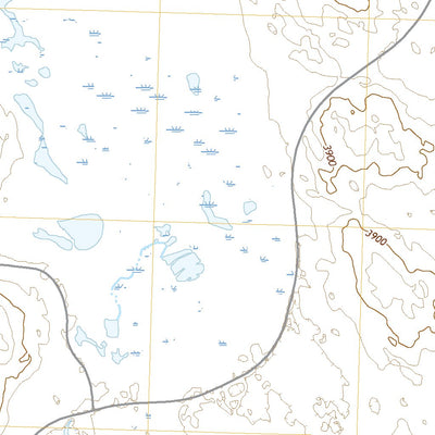 United States Geological Survey Krause Lake East, NE (2021, 24000-Scale) digital map