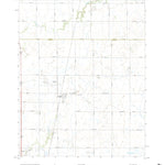 United States Geological Survey Kremlin, OK (2022, 24000-Scale) digital map