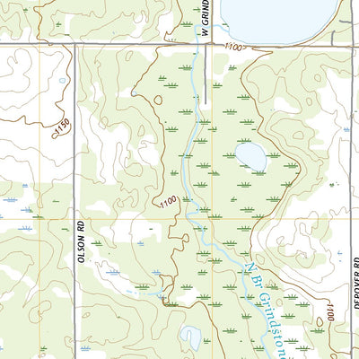 United States Geological Survey Kroschel, MN (2022, 24000-Scale) digital map