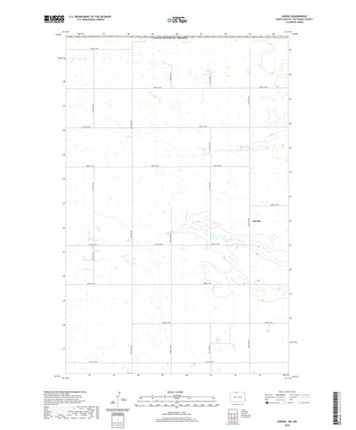 United States Geological Survey Kuroki, ND (2020, 24000-Scale) digital map
