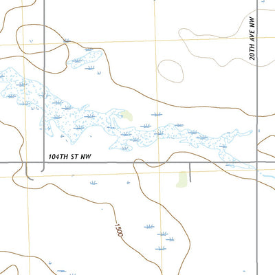 United States Geological Survey Kuroki, ND (2020, 24000-Scale) digital map