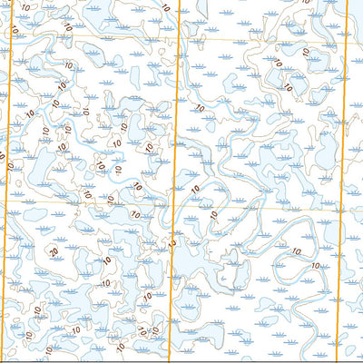 United States Geological Survey Kuskokwim Bay D-3 NW, AK (2020, 25000-Scale) digital map