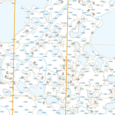 United States Geological Survey Kuskokwim Bay D-5 NE, AK (2020, 25000-Scale) digital map