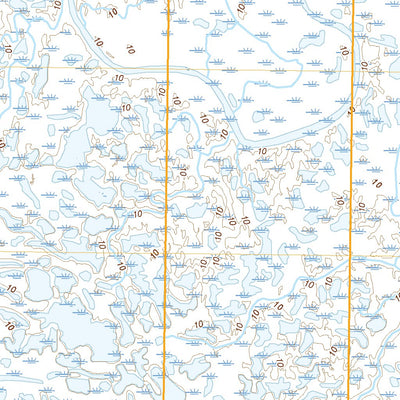 United States Geological Survey Kuskokwim Bay D-6 NW, AK (2020, 25000-Scale) digital map