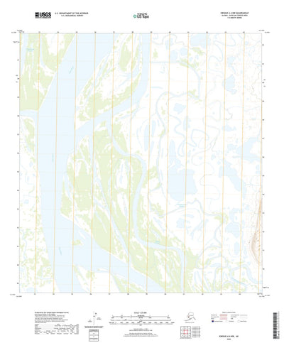 United States Geological Survey Kwiguk A-4 NW, AK (2020, 25000-Scale) digital map