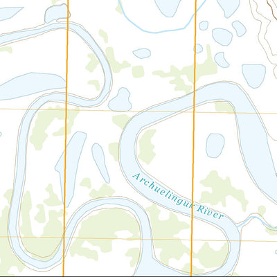 United States Geological Survey Kwiguk A-4 NW, AK (2020, 25000-Scale) digital map