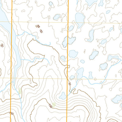 United States Geological Survey Kwiguk A-5 NE, AK (2020, 25000-Scale) digital map