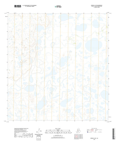 United States Geological Survey Kwiguk A-5 SE, AK (2020, 25000-Scale) digital map