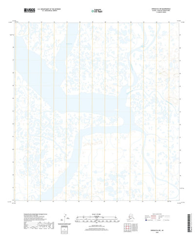 United States Geological Survey Kwiguk B-6 NE, AK (2020, 25000-Scale) digital map