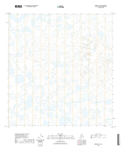 United States Geological Survey Kwiguk B-6 SE, AK (2020, 25000-Scale) digital map