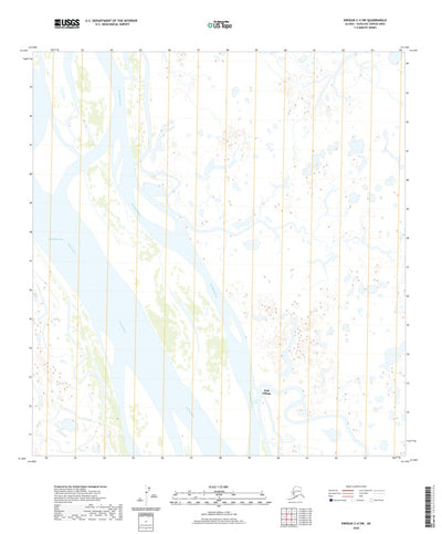 United States Geological Survey Kwiguk C-4 SW, AK (2020, 25000-Scale) digital map