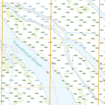 United States Geological Survey Kwiguk D-5 SE, AK (2020, 25000-Scale) digital map