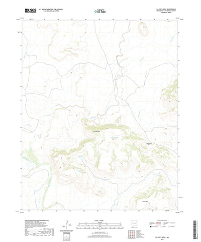 United States Geological Survey La Cinta Mesa, NM (2020, 24000-Scale) digital map
