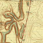 United States Geological Survey La Coma, TX (1934, 31680-Scale) digital map