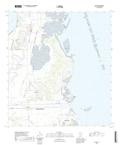 United States Geological Survey La Coma, TX (2022, 24000-Scale) digital map