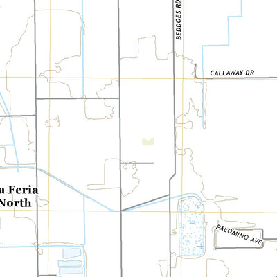 United States Geological Survey La Feria, TX (2022, 24000-Scale) digital map
