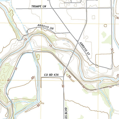 United States Geological Survey La Feria, TX (2022, 24000-Scale) digital map