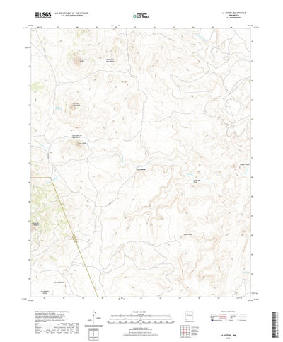 United States Geological Survey La Gotera, NM (2020, 24000-Scale) digital map