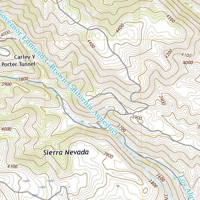 United States Geological Survey La Liebre Ranch, CA (2021, 24000-Scale) digital map