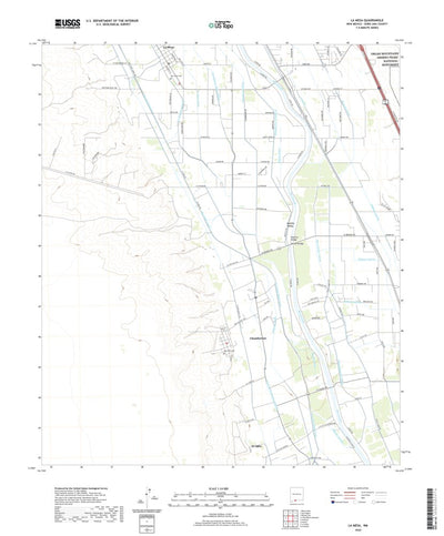 United States Geological Survey La Mesa, NM (2020, 24000-Scale) digital map