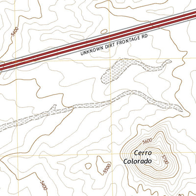 United States Geological Survey La Mesita Negra, NM (2020, 24000-Scale) digital map