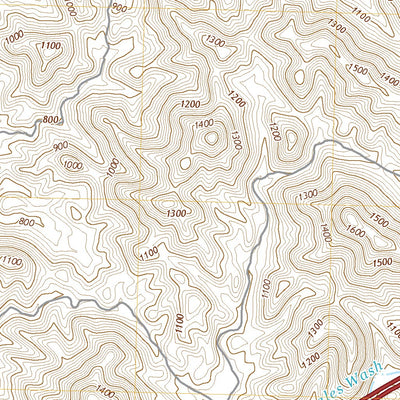 United States Geological Survey La Paz Mountain, AZ (2021, 24000-Scale) digital map