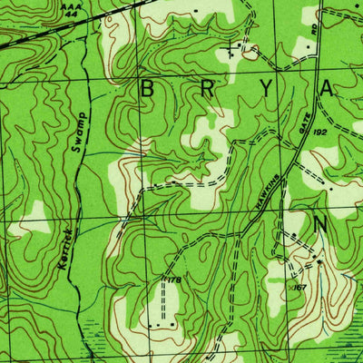 United States Geological Survey La Plata, MD (1944, 31680-Scale) digital map