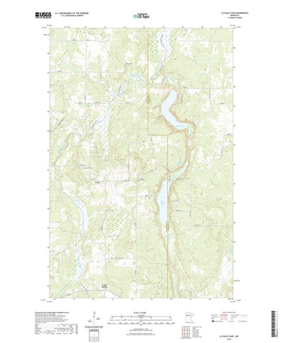 United States Geological Survey La Salle Lake, MN (2022, 24000-Scale) digital map
