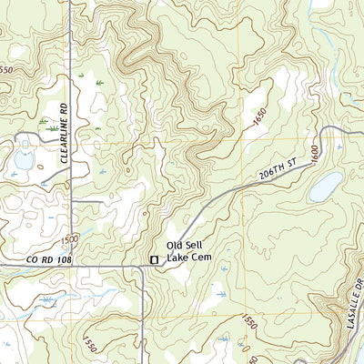 United States Geological Survey La Salle Lake, MN (2022, 24000-Scale) digital map