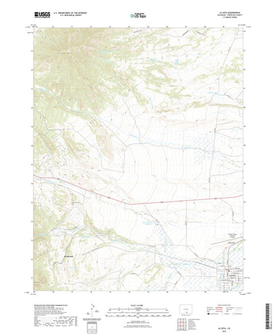 United States Geological Survey La Veta, CO (2022, 24000-Scale) digital map