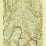 United States Geological Survey Laceyville, PA (1947, 24000-Scale) digital map