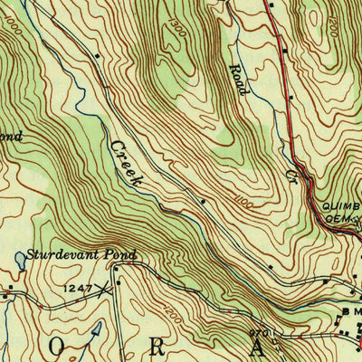United States Geological Survey Laceyville, PA (1947, 24000-Scale) digital map