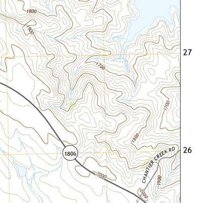 United States Geological Survey Lacy, SD (2021, 24000-Scale) digital map