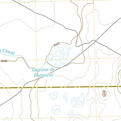 United States Geological Survey Laguna Canoneros, NM (2020, 24000-Scale) digital map